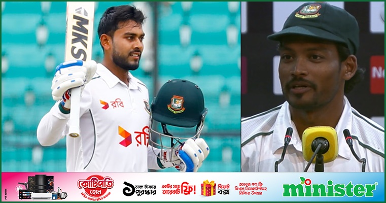 মিরাজকে আরও উপরে খেলানোর সুযোগ দেখছেন না শান্ত